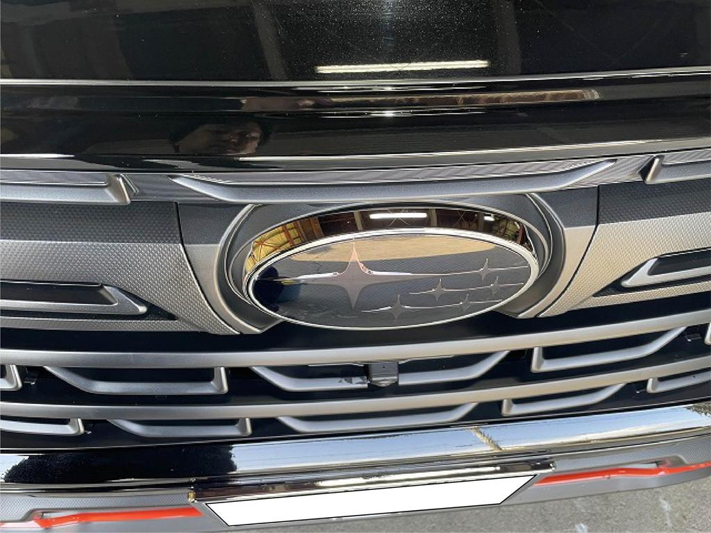 Forester Emblem Smoke Film Custom PPF Stepping Stone Scratches Blackout Dress Up Accessories