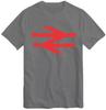 British Rail Logo Tshirt As Worn By Damon Albarn Retro Arrows Railway Unisex Kids