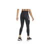 Nike Fast Large Logo Print Mid-Rise Pocket Design Leggings Women leggings Black FN3268-010