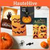 Themed Halloween Horror Ghost Pumpkin Pattern Paper Postcard Party Decor