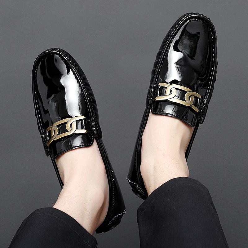 Women Comfort Flats Men’s Moccasins Loafer Driving Shoes Casual Slip on Unisex Plus Size White Black Green Blue Leather Shoes