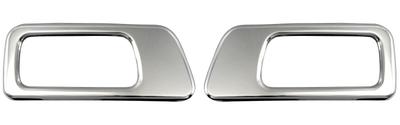 BRIGHTZ Forward TRUCK-S-079 Ultra Mirror Stainless Steel Plated Fog Light Cover, 2 PC