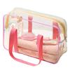 Pvc Travel Toiletry Bag With Multiple Compartments For Women And Men