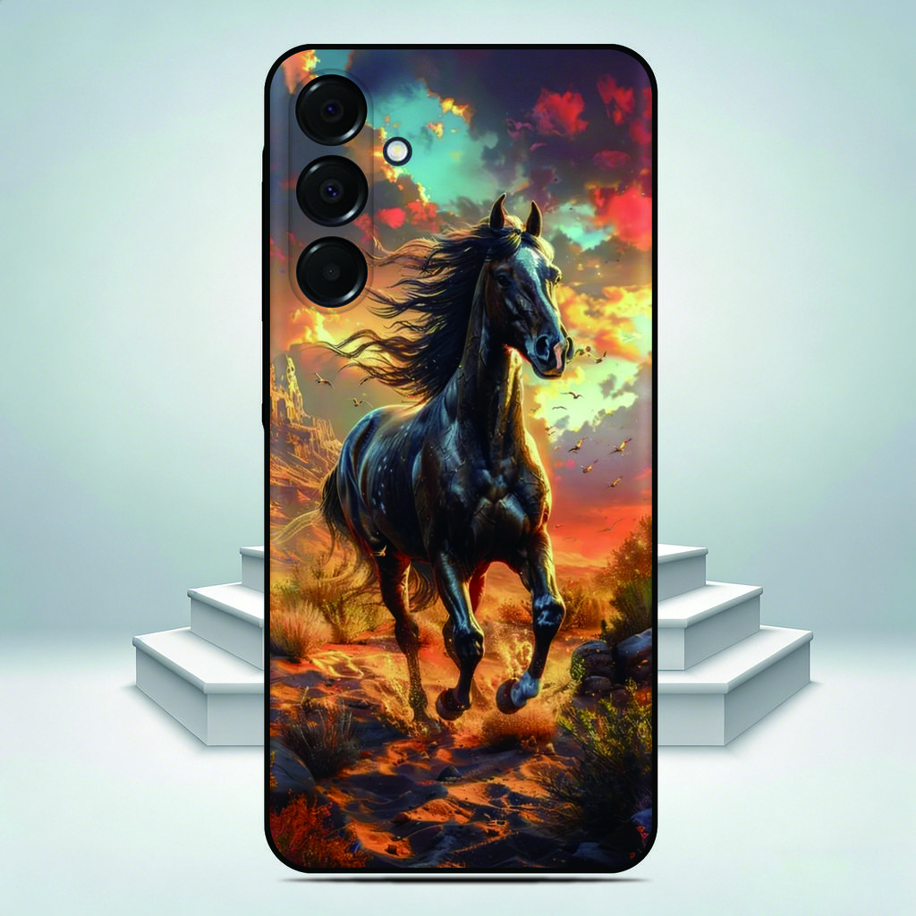 Wild Horse Phone Case For Samsung Galaxy A57 A37 A27 5G A07 A16 A17 A36 A56 A53 A54 A35 A26 Custom Photo Image Back Cover