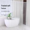 High-Transparency Waterproof EVA Shower Curtain, Mildew-Proof, Antibacterial, Splash-Resistant