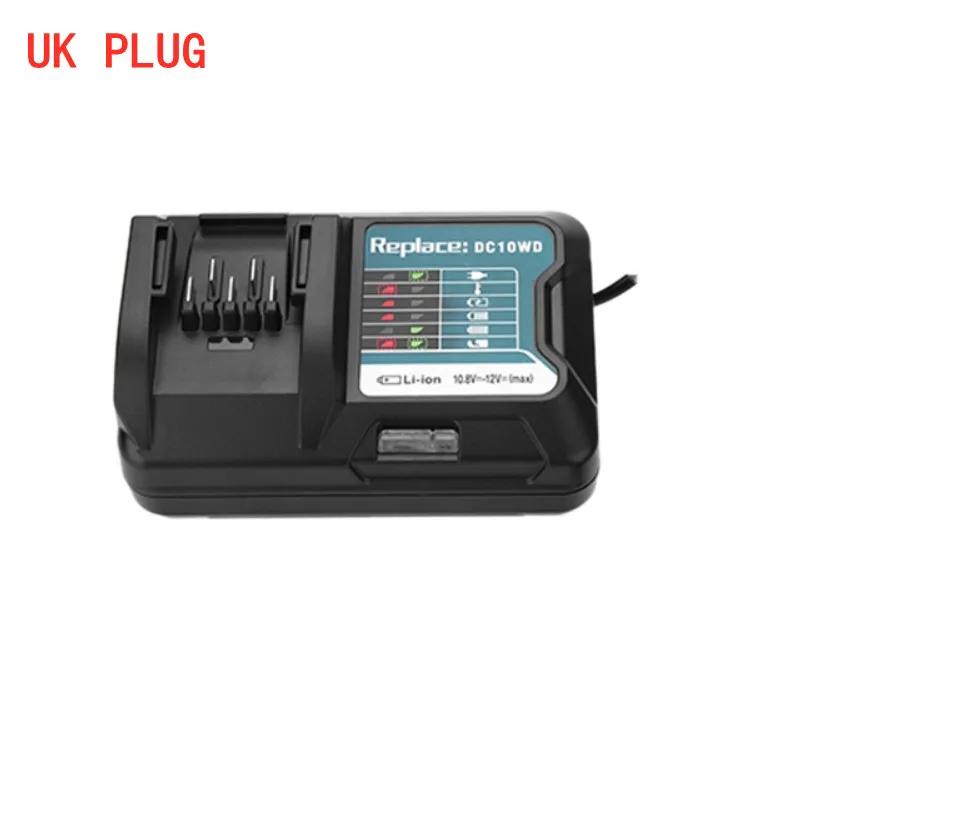 DC10WD Lithium Battery Charger For Makita 10.8V 12V DC10WD BL1016 BL1021B BL1041B FD05 Lithium Battery Replacement Charger