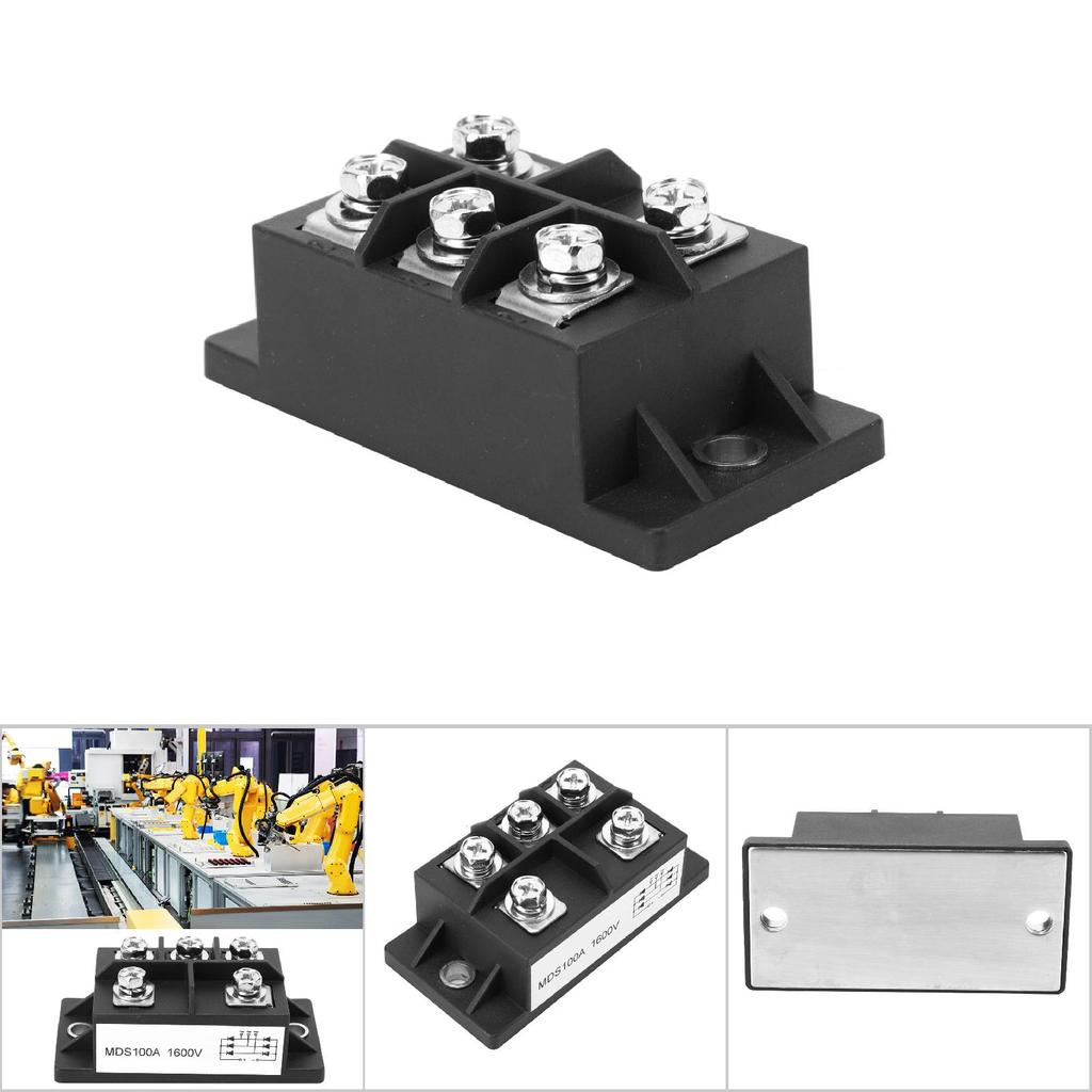 MDS100A 1600V Diode 3-Phasen-Gleichrichter Brückengleichrichter für hohe Leistung 600~1600V für Mehrzweck