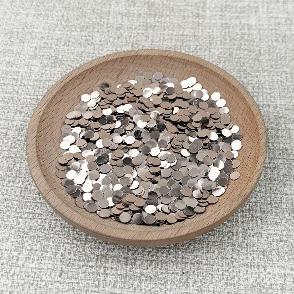 Runde Flache PET-Pailletten Ohne Loch für DIY-Schmuck & Bühnenkostüm-Accessoires