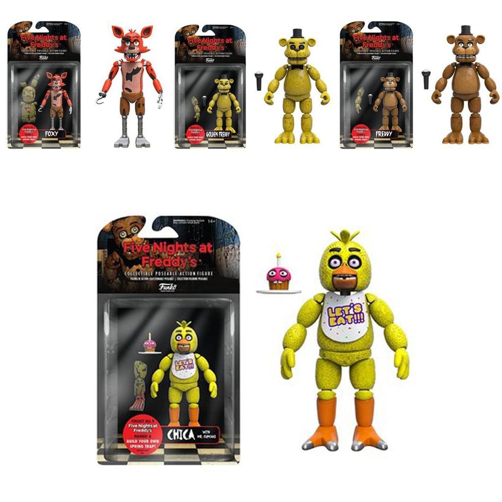 Fnaf Funko Five Nights At Freddy's Action Figure Articulated Golden Freddy For Kids