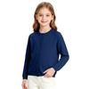 Girls Cardigan Sweater Button Front Knit Top for School Uniform, Toddler Color Warm Fall Winter Outerwear