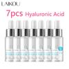 LAIKOU 7 Bottles 24K Gold Snail Sakura Hyluronic Acid Vitamin C Nicotinamida Rose Blueberry Serum Japan Essential Face Essences