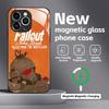 Classic game F-Fallout 4  Phone Case For iPhone 16 15 14 13 12 11 X XR XS 8 Plus Mini Pro Max Glass Magnetic Case
