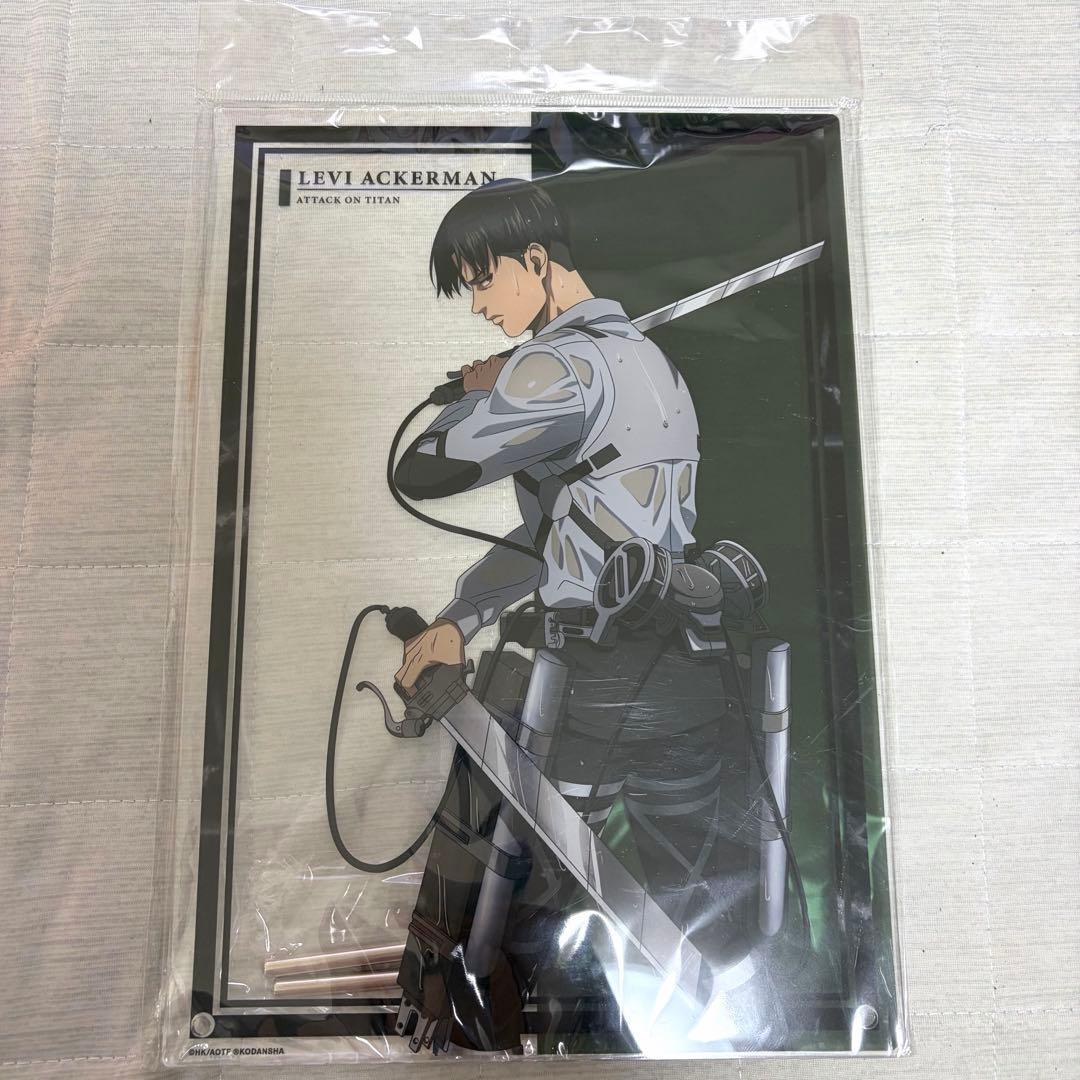 Used [New and unused] Attack on Titan *Acrylic panel (Levi)