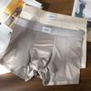 Slip da uomo in seta con design a rete Traspiranti Mutande Monocolore Elastiche per Uso Quotidiano e Biancheria da Notte