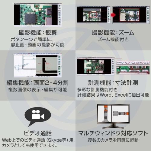 HOZAN Stereo Microscope, USB Output, 7-45x Magnification, 18-120x Magnification, L-KIT784