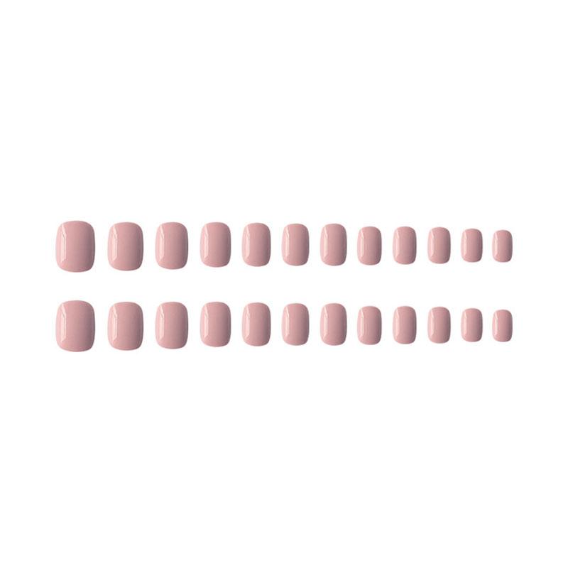 24Pcs/Set False Nails Fashion Nail Art Waterproof Press On Fingersnails Gift Free 24Pcs Jelly Glue Nail Sticker