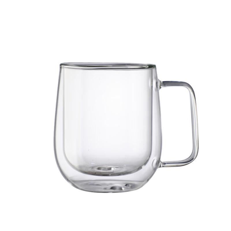 Shangqi Double-Layer Borosilicate Glass Mug with Handle