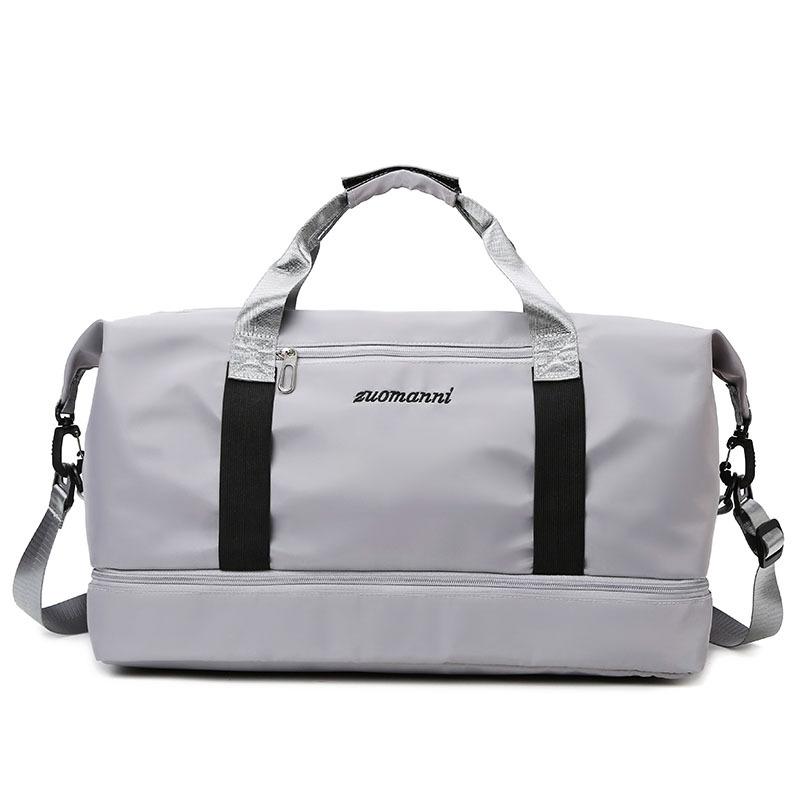 Travel Bag Portable Short-distance Travel Luggage Large Capacity Lightweight Dry and Wet Separation Sports Fitness Bag Portable