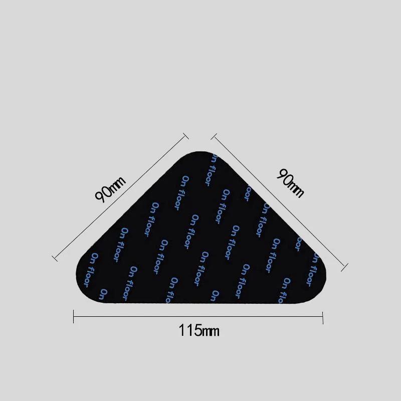 Traceless Anti-slip Carpet Stickers: Washable, Strong Adhesion, No Residue, Various Sizes, Trapezoidal & L-shaped
