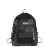 Schoolbag Trendy Retro Denim Backpack Male and Female Couples College Students School Bag Leisure Travel Backpack