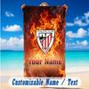 Beach Towel Custom Name Text, Quick Dry Large Towel For Beach HomeAthletic Bilbao FC