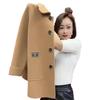 High-End Versatile Wool Coat for Middle-Aged and Elderly Women - Loose Fit, Plus Size, Autumn/Winter Trend