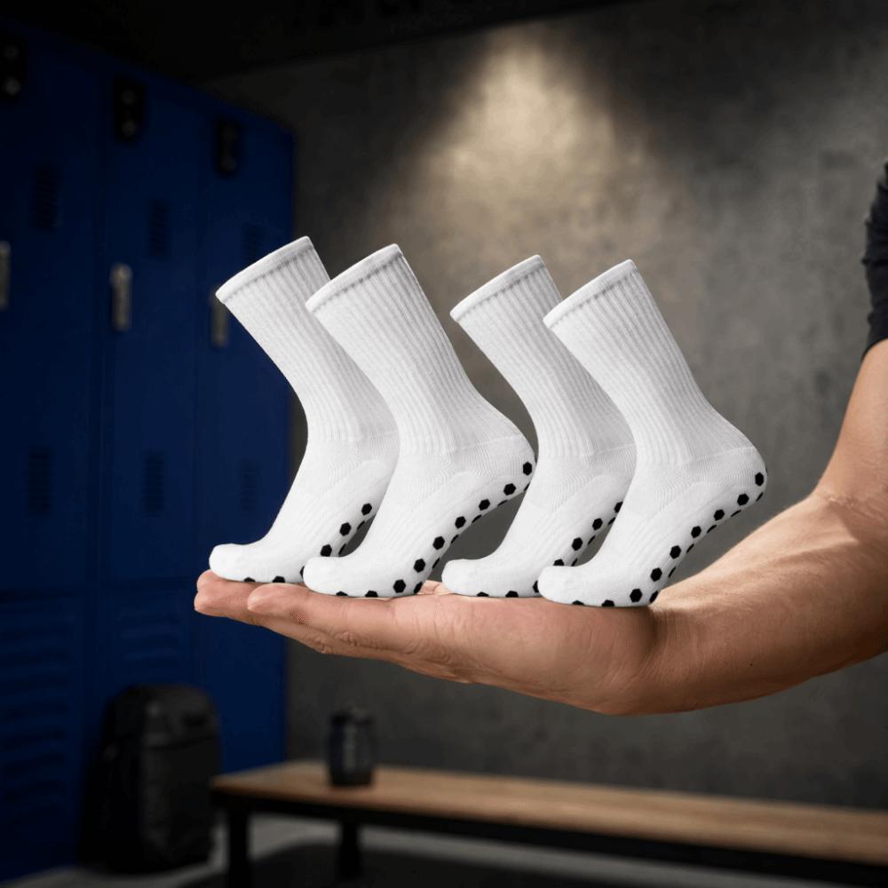 4pcs Quick Dry Team Sports Socks Wear-resistant Athletic Socks Anti Slip Soccer Socks  For Football