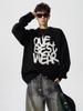 Men's American Jacquard Crew Neck Heavyweight Winter Knitwear