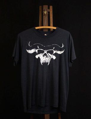 Vintage 1988 Danzig Koncert Černé Krátký Rukáv Unisex Tričko S-5XL