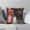 Ghosts In The Phone Box Square Pillowcase Polyester Linen Velvet Printed Zip Decorative Room Cushion Cover