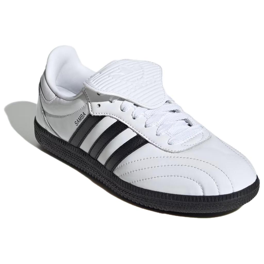New Adidas Originals Samba Lt Cloud White Core Black Black Sole Women's JI2706