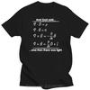 And God Said And Then There Was Light Funny T-Shirt Men Breathable Cotton T Shirt Causal Tees Tops Summer Fitness Tshirt