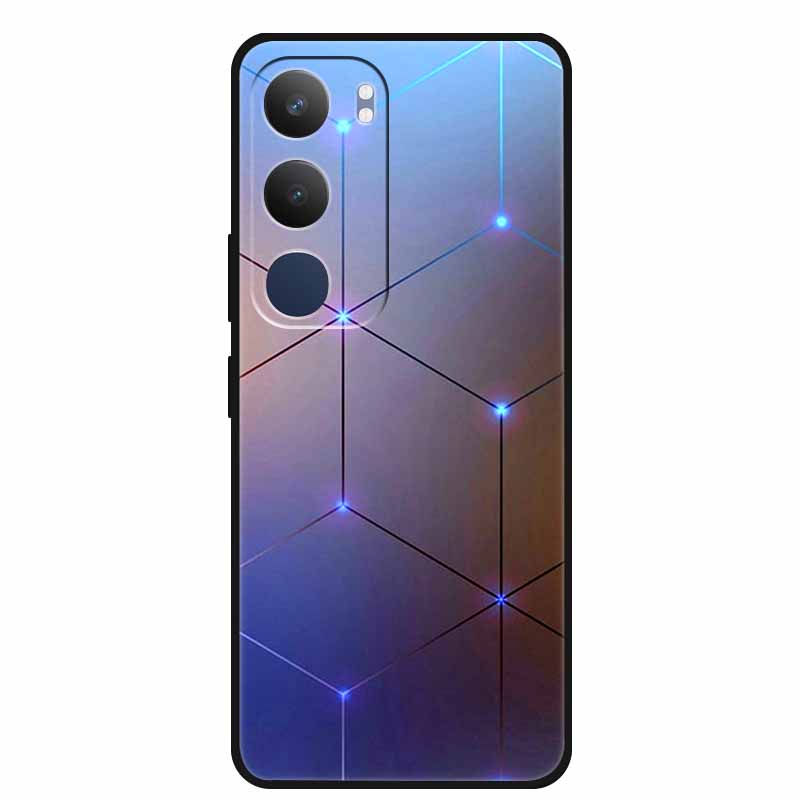 For Vivo Y19s 4G Case Y 19s 6.68" Soft Silicone TPU Phone Case for Vivo Y19s Pro 4G Cartoon Animal Shockproof Cover Y19 s Pro 4G