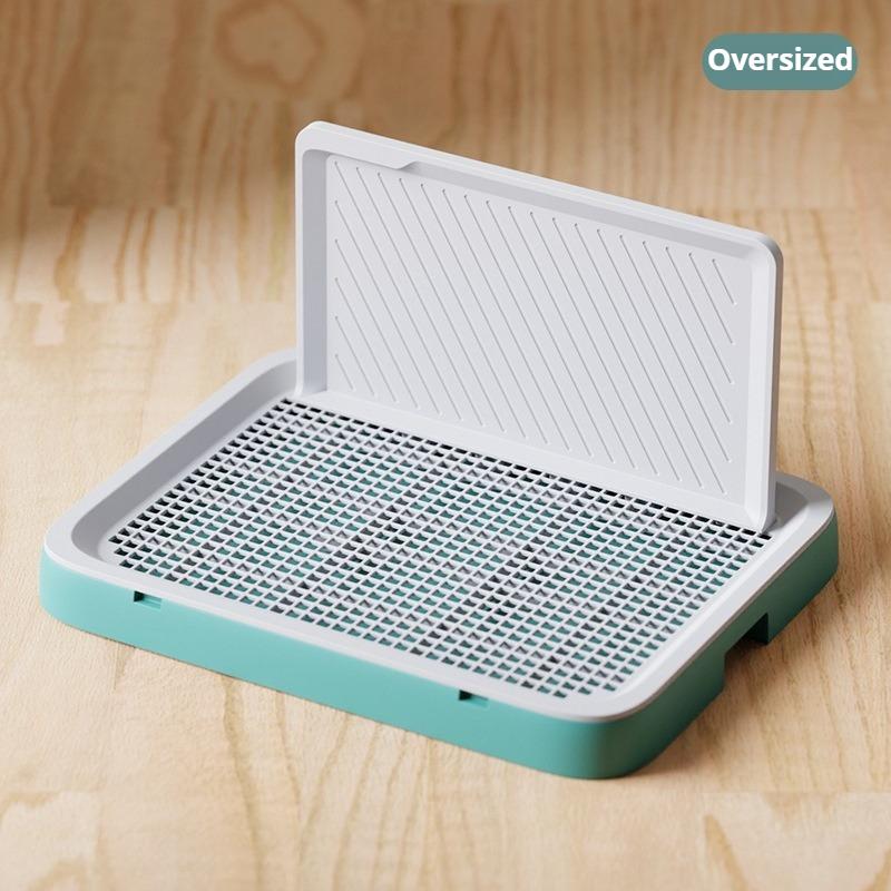 Large Indoor Dog Toilet High Walls Pet Potty Training Dog Urinal Toilet Anti Stepping Puppy Litter Box with Grid Pets Supplies