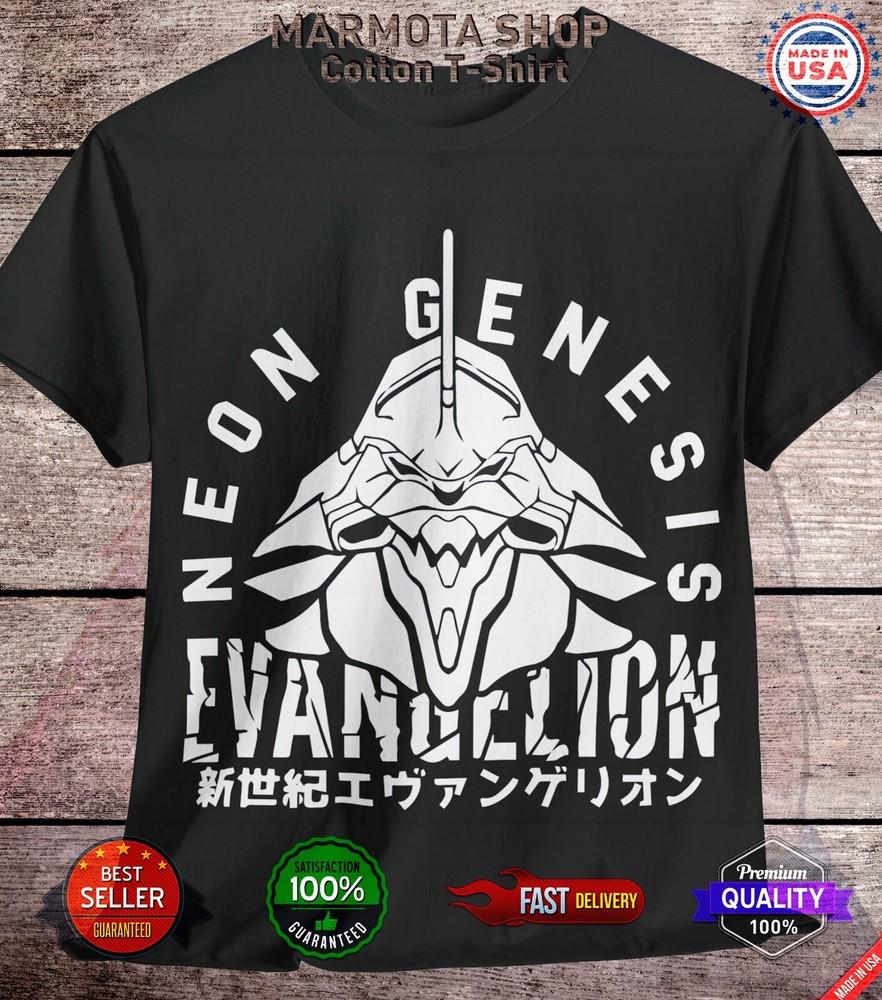 

Neon Genesis Evangelion Shirt EVA 01 Japanese Anime Manga T-Shirt Tee Otaku NGE XL