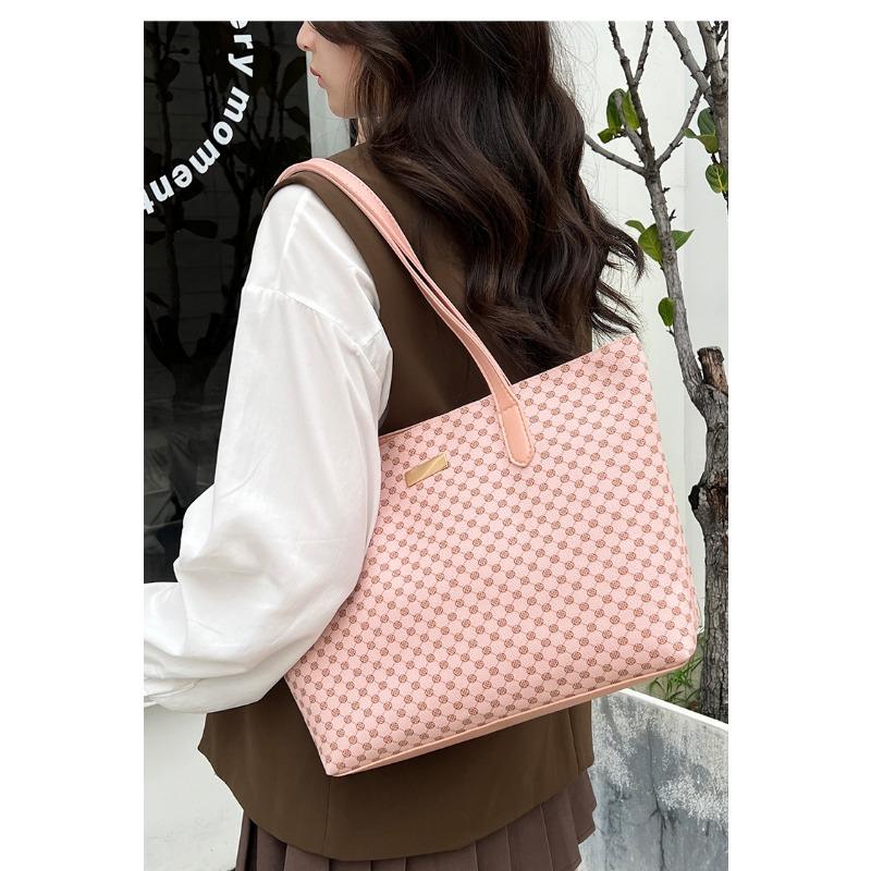 Printed Tote Bag Women's Bag Casual Mommy Bag Korean Version Large Capacity Shoulder Bag Casually