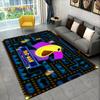 Pacman Retro Classics Game Gamer Area Matta,Mattmatta för Hem Vardagsrum Barn Sovrum Soffa Dörrmatta Dekor, Halkfri Golvmatta
