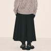 Eiaenlei Ar_A-Line Umbrella Pleated Skirt_2Color