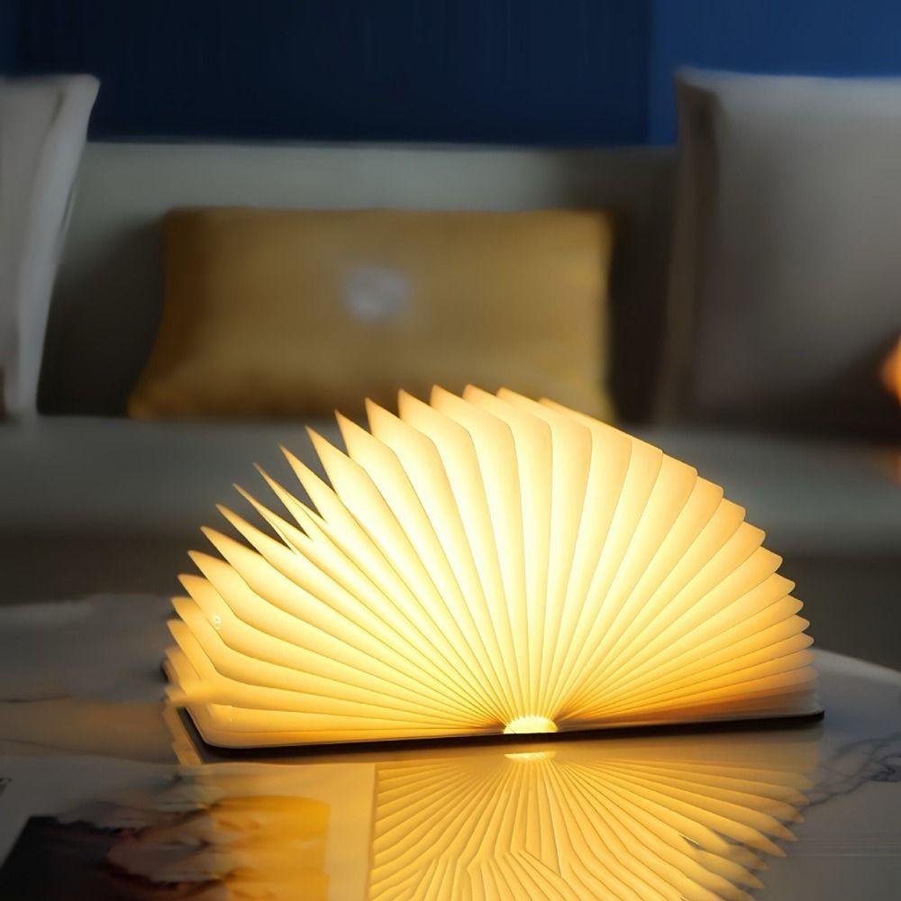 USB Rechargeable Table Lamp 3 Colors LED Book Light Creative Gift Desk Light Kids