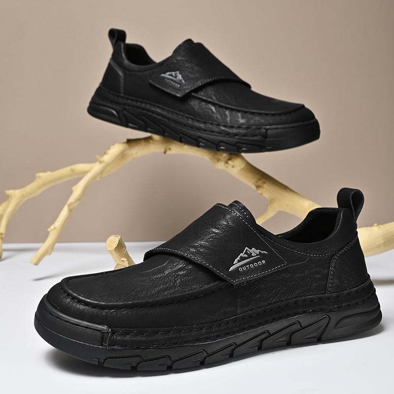 

Мужские стильные кроссовки Новая тенденция Повседневная обувь Досуг Мужские слипоны Обувь для ходьбы Нескользящая мужская обувь для трекинга Мягкие лоферы 39