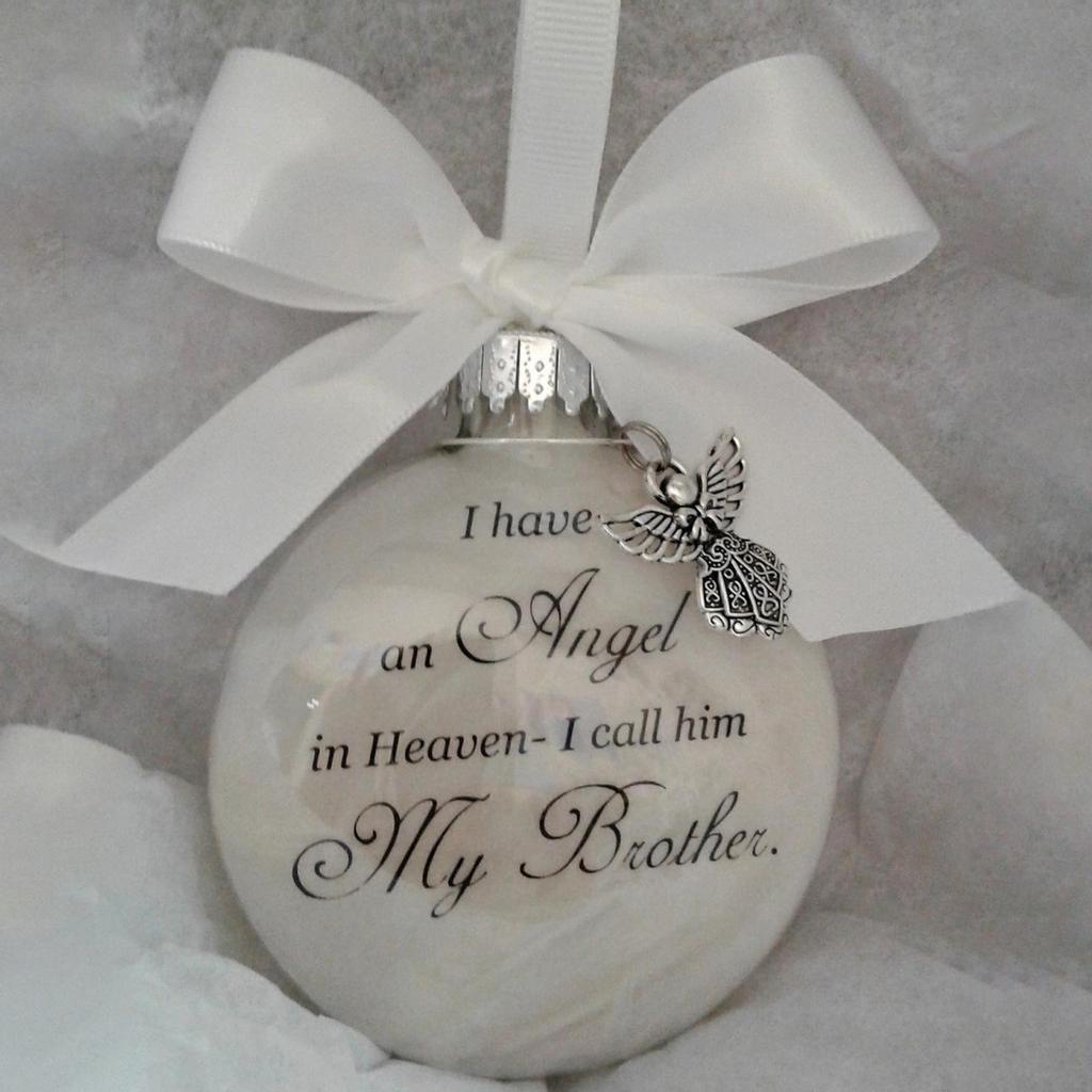 Feather Ball Angel In Heaven Ornament Christmas Commemorate Decoration CDN