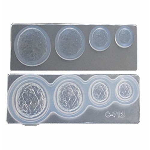 Kamejima Shoten Soft Mold Hamburger Steak 3D Silicone Hobby Tool C-712