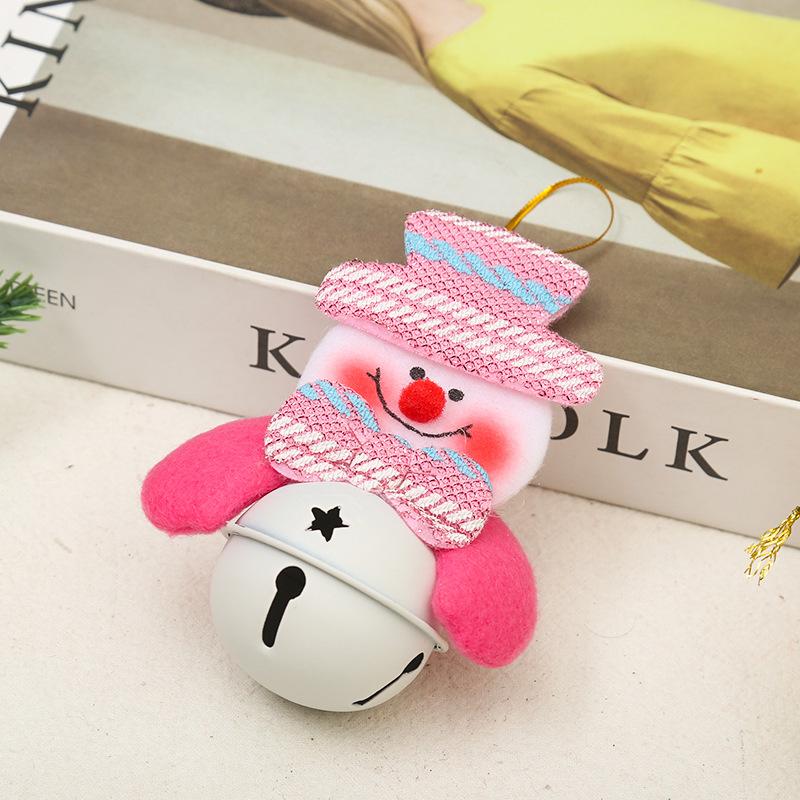 Christmas Tree Pendant Doll Bell Santa Claus Christmas Decoration Hug Gift Handmade Snowman Christmas