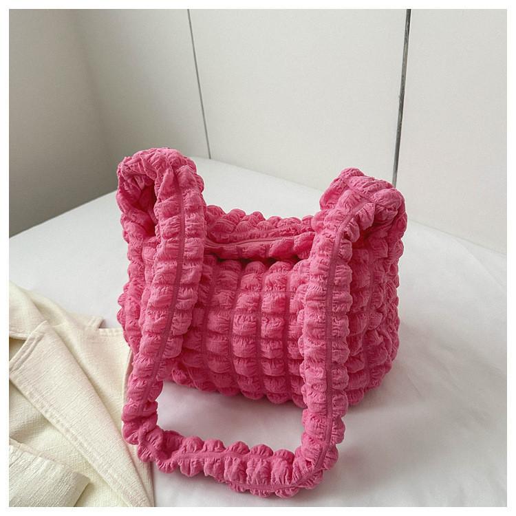 Trendy Women's Tote Handbag 2024 Simple Chic Casual Nylon Bag