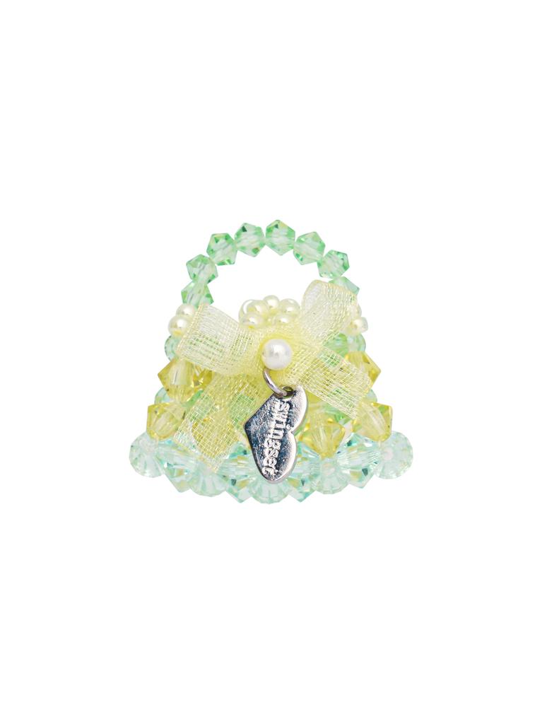 Swingset Hand Bag Beads Ring (Lemon)