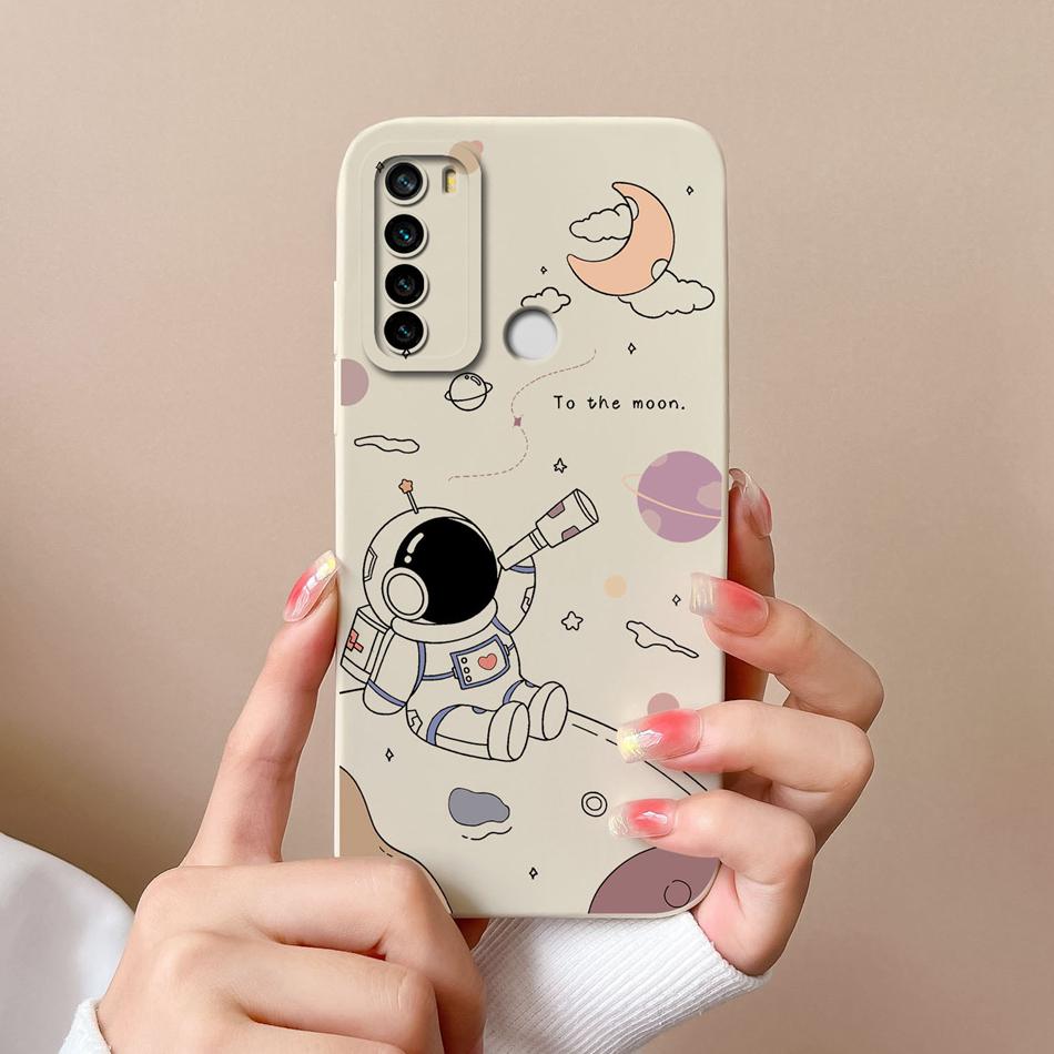 Case For Redmi Note 8 Pro Fun Design Soft Liquid Silicone Upgrade Camera Protection Back Cover For Xiaomi Redmi Note8 8Pro Coque