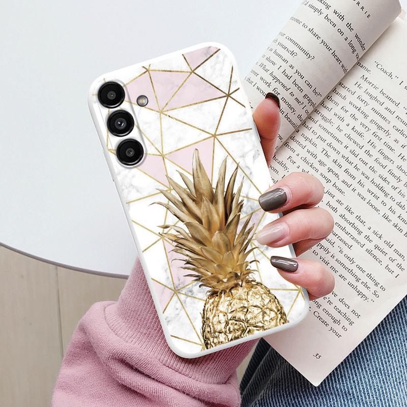 

Case For Samsung A14 5G Back Cover Protective Silicone Funda Fashion Marble Stone Texture For Samsung Galaxy A25 A35 A17 A36 A07 Samsung A07