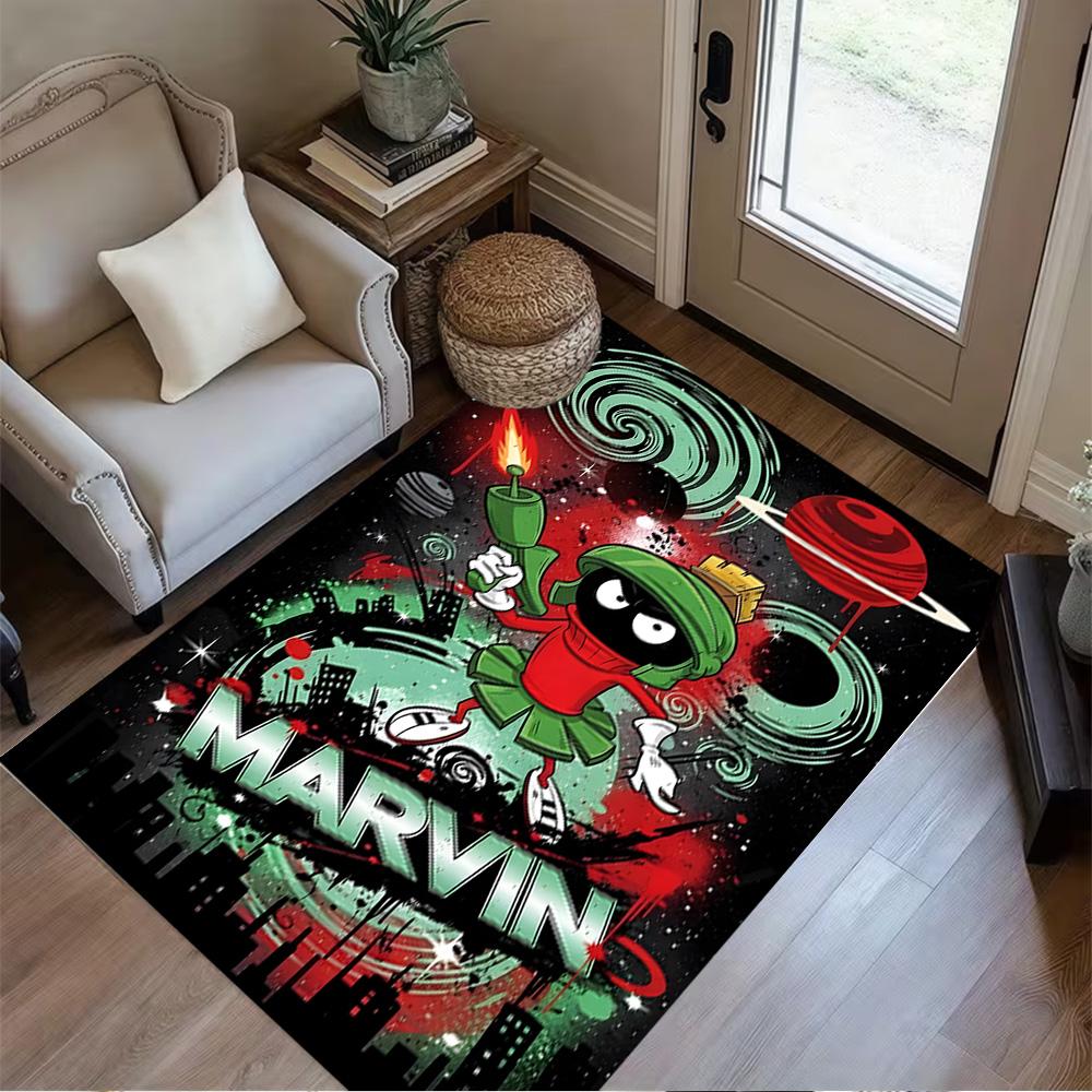 Space Adventure Friends Area Rug Perfect for Foyer Living Rooms Game Room Dining Room Antislip Carpet Decorate Offices Best for Christmas