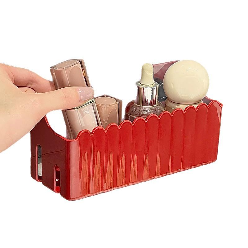 Home Multifunctional Kitchen Shelf Household Pool Toilet Plastic Storage Rack Bathroom Cosmetics Storage Basket