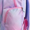 Ghiozdan Scoala School Backpack 2 Compartments 42x32x15 cm I Love Stitch Blue Kids Backpack Large Capacity